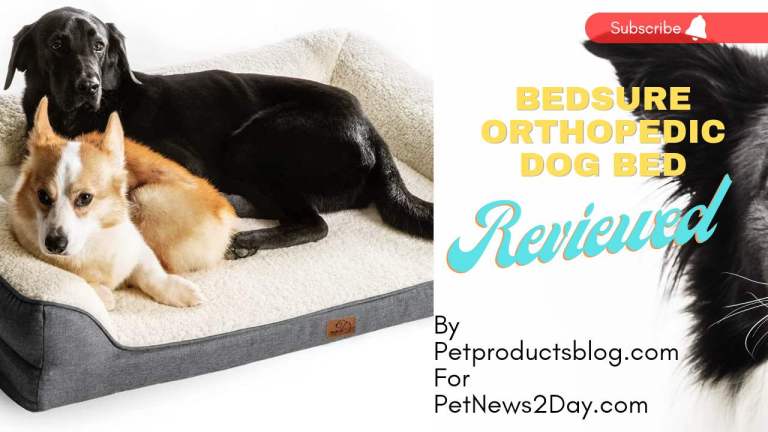 Bedsure Orthopedic Family Pet Couch Bed